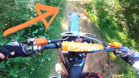 I CASED the big step up ! (PRIVATE MX TRACK)