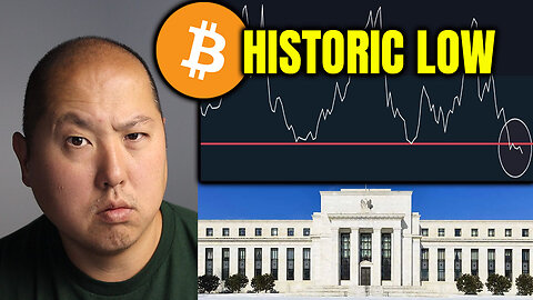 Bitcoin Has Never Been This Low | Fed Minutes Coming