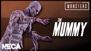 NECA Universal Monsters Ultimate Mummy Color Version Figure @The Review Spot