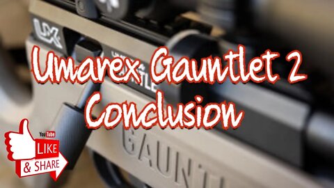 Umarex Gauntlet 2 conclusion