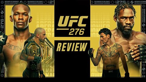 UFC 276 Review