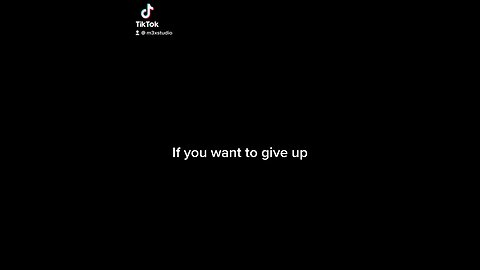 do not give up