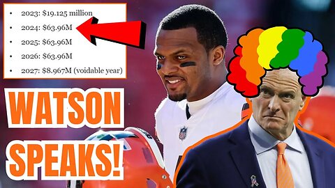 Deshaun Watson BREAKS SILENCE on INJURY! Cleveland Browns BLASTED for CONTRACT NIGHTMARE with Watson