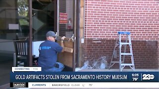 Gold artifacts stolen from Sacramento History Museum