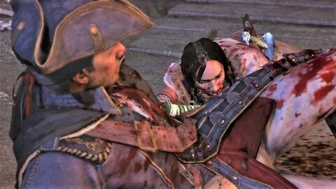 Connor's Mom Kills Haytham in Assassin's Creed III | Kaniehtí:io Kills Haytham