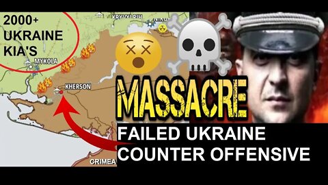 2000+ Ukraine soldiers slaughtered in 24 hrs. after their Failed 'Tet Offensive' in the Kherson Area