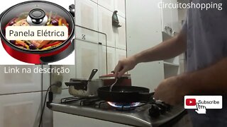 Fígado acebolado muito rapido. Panela Elétrica Lenoxx