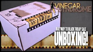 Vinegar Syndrome Halfway To Black Friday Sale 2022 Pickups and Unboxing! @The Review Spot