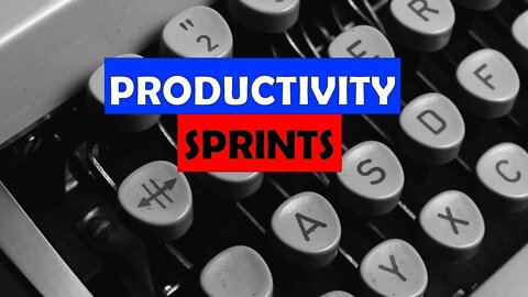 PRODUCTIVITY SPRINTS / 20 Min Sprints / Write with me! / Writing Sprints