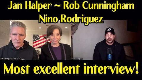 Dr. Jan Halper-Hayes & Rob Cunningham: Most excellent interview w/Nino Rodriguez.