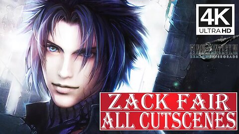 Final Fantasy VII Remake Intergrade - ZACK FAIR (ALL CUTSCENES)✔️4K ᵁᴴᴰ 60ᶠᵖˢ PS5