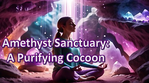 Amethyst Sanctuary: A Purifying Energy Cocoon