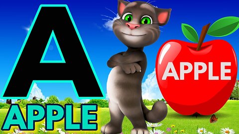 Abcd Alphabet Song With Sounds ll A For Apple B For Boll nursery Rhymes