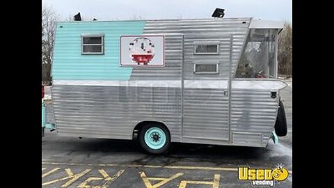 Vintage - 1975 8' x 15' Ice Cream Trailer | Food Concession Trailer for Sale in Wisconsin