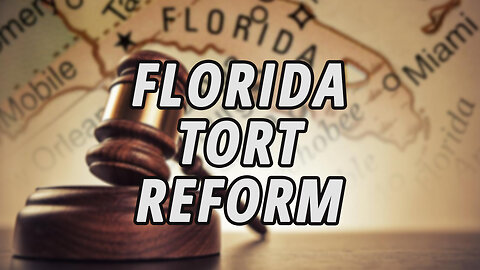 What the Tort Reform means for Floridians | Insurance Companies | Profits Over People