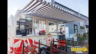 CUTE Turnkey Like New - 2022 7' x 12' Mobile Coffee | Espresso Trailer for Sale in California