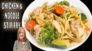 Chicken and Noodle STIR FRY | 30 Minute Easy Meal Ideas | My Delicious Stir Fry Sauce