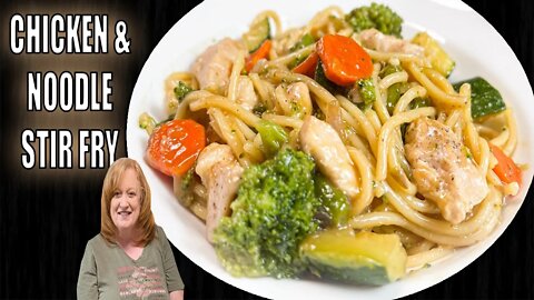 Chicken and Noodle STIR FRY | 30 Minute Easy Meal Ideas | My Delicious Stir Fry Sauce