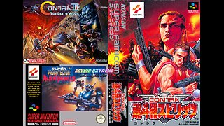 Contra III: The Alien Wars (Super Nintendo) Original Soundtrack - Stage 4: Crazy Motorcycle Chase/Aerial Combat [Daredevil]