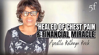 Healed of Chest Pain + Financial Miracle!