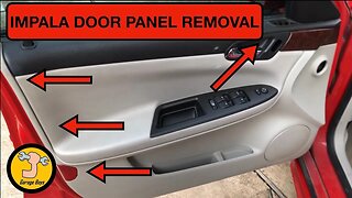 How to Remove Door Panel on Chevrolet Impala