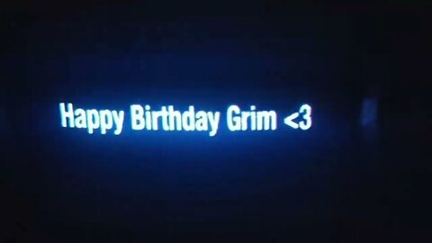 Happy Birthday @Grim the Kitsune Husky