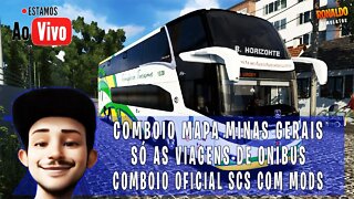 COMBOIO COM MODS DE ONIBUS MAPA MINAS GERAIS DO ETS2 1.42 BETA