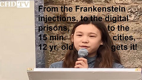 12 yr. Old Gets It! From The Injections, To The Digital & Smart City Surveillance Prisons