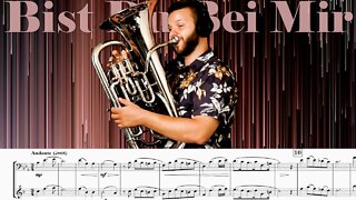 EUPHONIUM SOLO with Piano - "Bist Du Bei Mir" ("If You Are With Me")