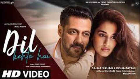 Radhe Movie Song - Dil Kehta Hai | Salman Khan | Disha Patani | Radhe Song | New Song 2021