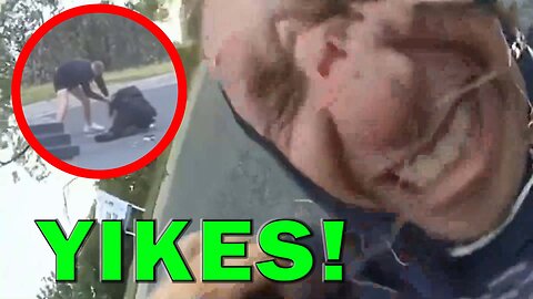 Bad Guy Pulls On Australian Cop’s Hair And Makes His Escape On Video! LEO Round Table S09E53