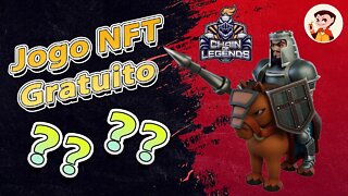 Chain of Legends: Novo Jogo NFT Grátis ??? !!!