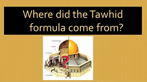 Where did the Tawhid formula come from? | Murad & Mel Debate