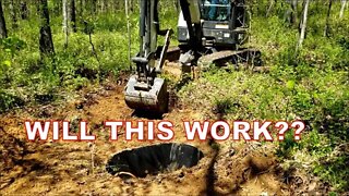 Installing Deer watering holes (and for other wildlife) Illinois land management