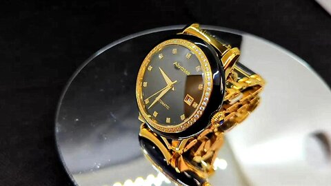 The Most Stunning Watch Ive Every Reviewed: Aivasee Automatic Watches for Men Gold Men’s Watch