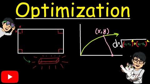 Optimization: An application of differentiation from CALCULUS (Jae Academy)