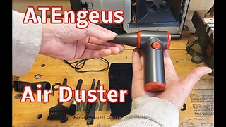 ATEngeus Cordless, Rechargeable Handheld Air Duster