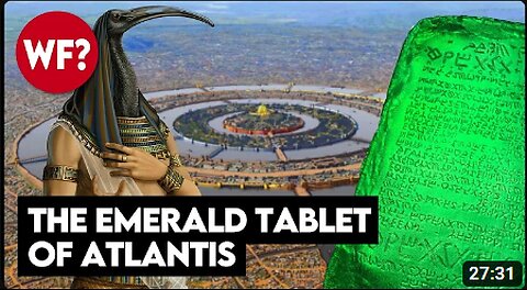 "Unlocking the SECRET of THOTH's Emerald TABLETS: Ancient KNOWLEDGE Revealed!"