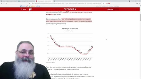 Copom anuncia hoje nova taxa de juros que pode subir até 1,5% — PETER TURGUNIEV