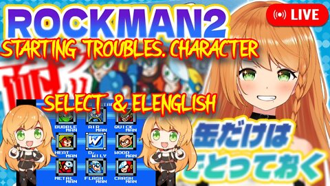 [Mega Man Legacy Collection] Elena Yunagi starting issues and level select + Elenglish