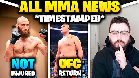 Everything You MISSED in MMA This Week! - UFC Weekly News Recap & Reaction (2023/06/02)