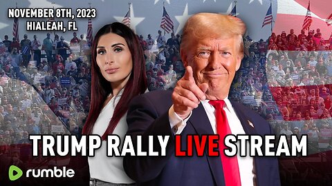 LIVE: Laura Loomer at President Trump's Rally in Hialeah, FL
