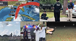 FLORIDA PREPS FOR MAJOR HURRICANE AS TAINTED GAS HITS AREA*UNC SHOOTER FROM WUHAN?*7.1 QUAKE*ORBS*