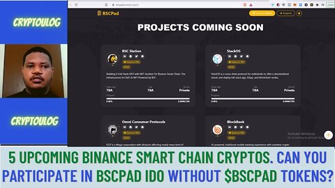 5 Upcoming Binance Smart Chain Crypto. Can You Participate In BSCPAD IDO Without $BSCPAD Tokens?