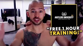 Hustlers University 2.0 | FREE 1 Hour Training Hosted by Andrew Tate