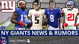 Odell Beckham Jr. UPDATE + BIG Giants News on Daniel Jones, Landon Collins, Jake Fromm, AJ McCarron