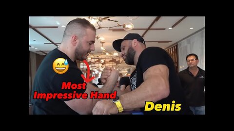 Denis Cyplenkov vs Ermes | What if Denis need to pull Ermes before Levan ! #armwrestling