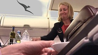 QANTAS B737 Domestic BUSINESS Class: QF599 Adelaide to Perth