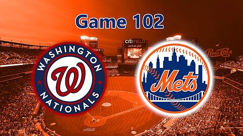 Mother Nature Bailout: Nationals vs Mets Game 102