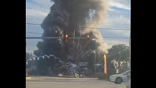 This Is What Happens When A Firework Store Sets On Fire